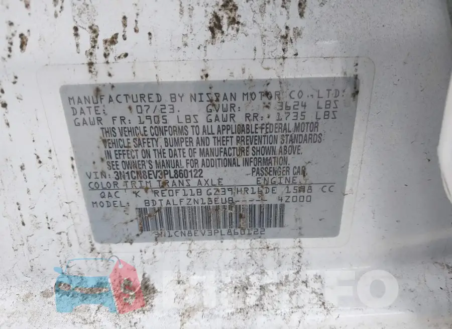 3N1CN8EV3PL860122 Photo# 9