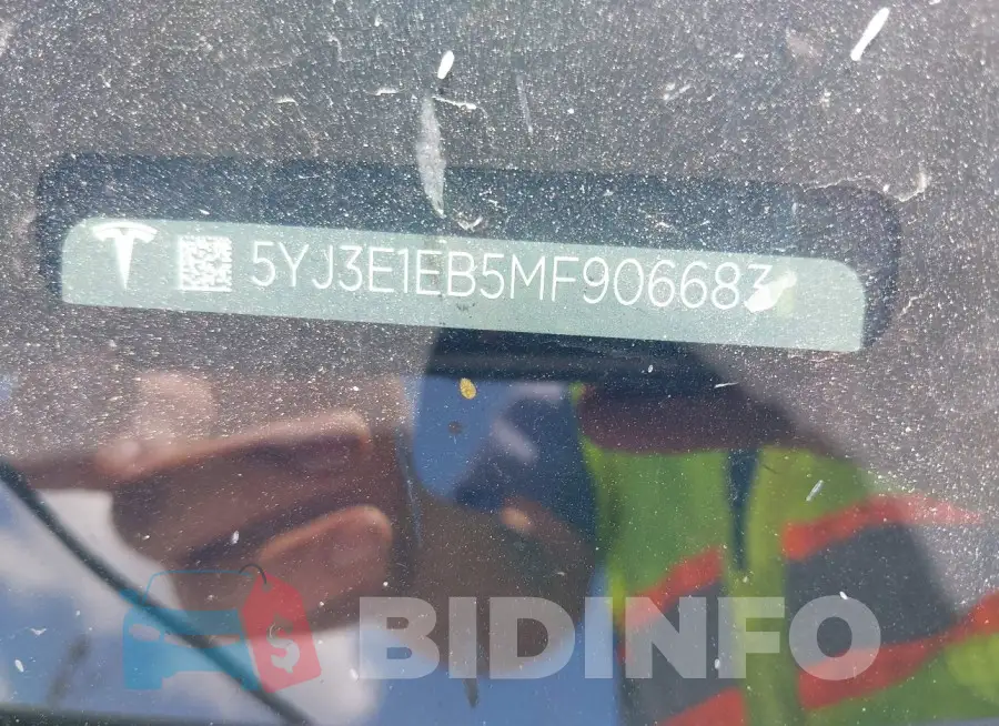 5YJ3E1EB5MF906683 Photo# 9