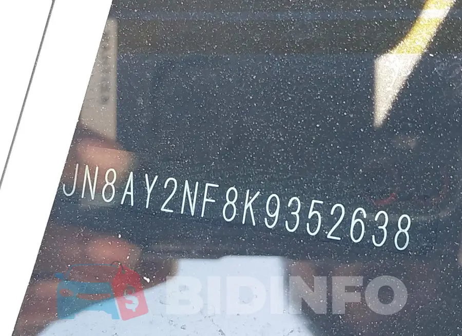 JN8AY2NF8K9352638 Photo# 9