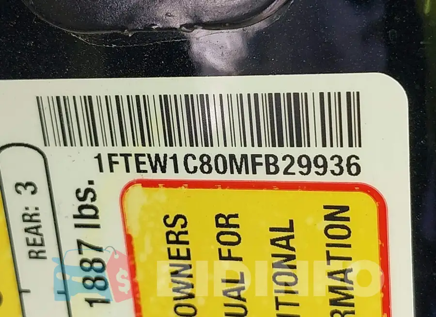 1FTEW1C80MFB29936 Photo# 9