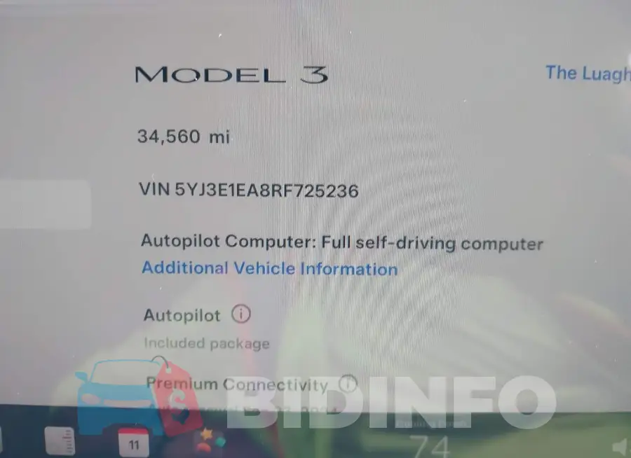 5YJ3E1EA8RF725236 Photo# 9