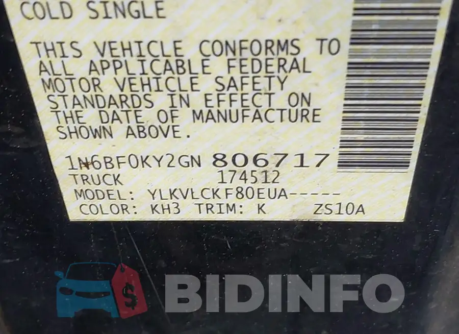 1N6BF0KY2GN806717 Photo# 9