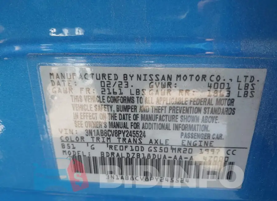 3N1AB8CV8PY245524 Photo# 9