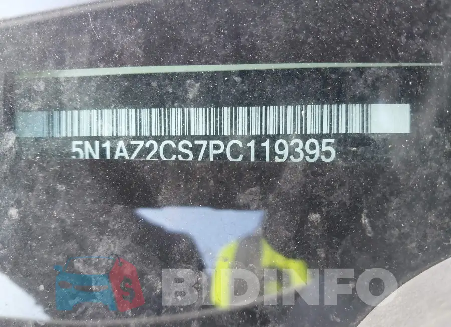 5N1AZ2CS7PC119395 Photo# 9