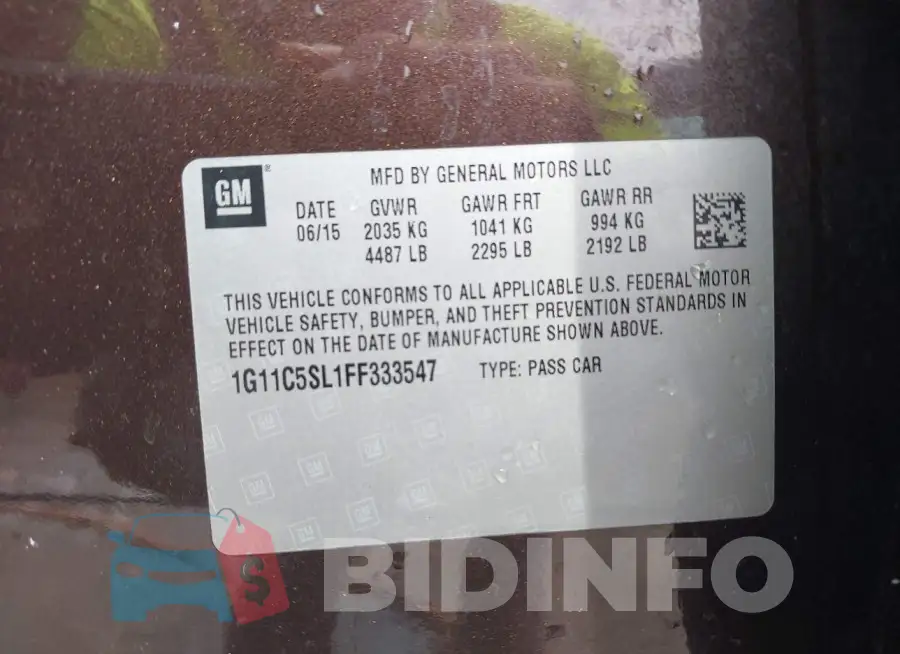 1G11C5SL1FF333547 Photo# 9