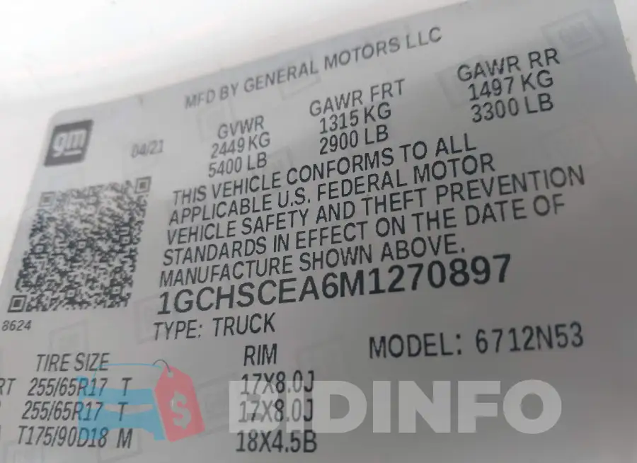 1GCHSCEA6M1270897 Photo# 9