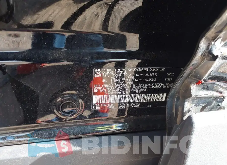 2T3J1RFV6MW162886 Photo# 9