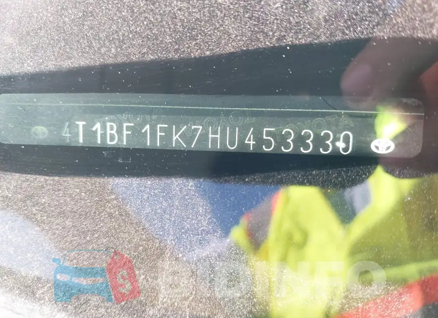 4T1BF1FK7HU453330 Photo# 18
