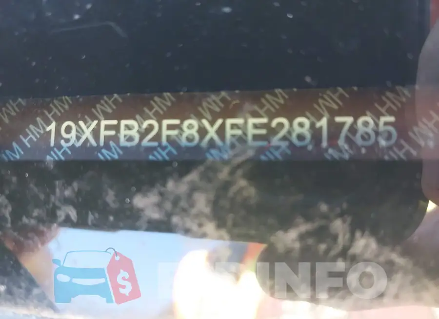 19XFB2F8XFE281785 Photo# 9