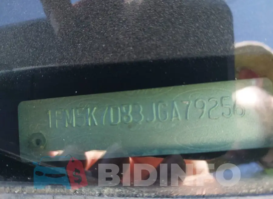1FM5K7D83JGA79256 Photo# 9