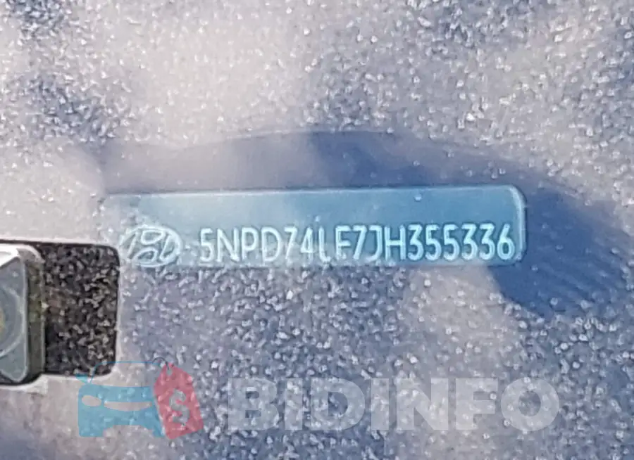 5NPD74LF7JH355336 Photo# 9