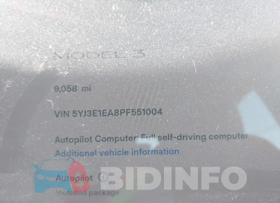 5YJ3E1EA8PF551004 Photo# 15