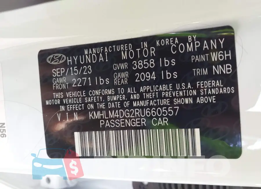 KMHLM4DG2RU660557 Photo# 9