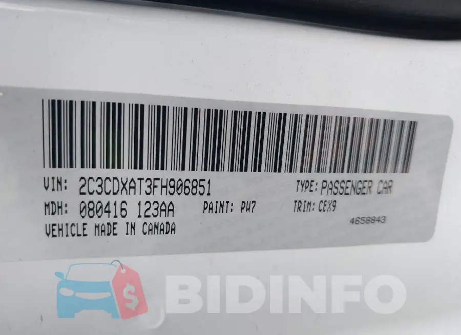 2C3CDXAT3FH906851 Photo# 9