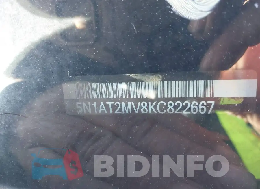 5N1AT2MV8KC822667 Photo# 16