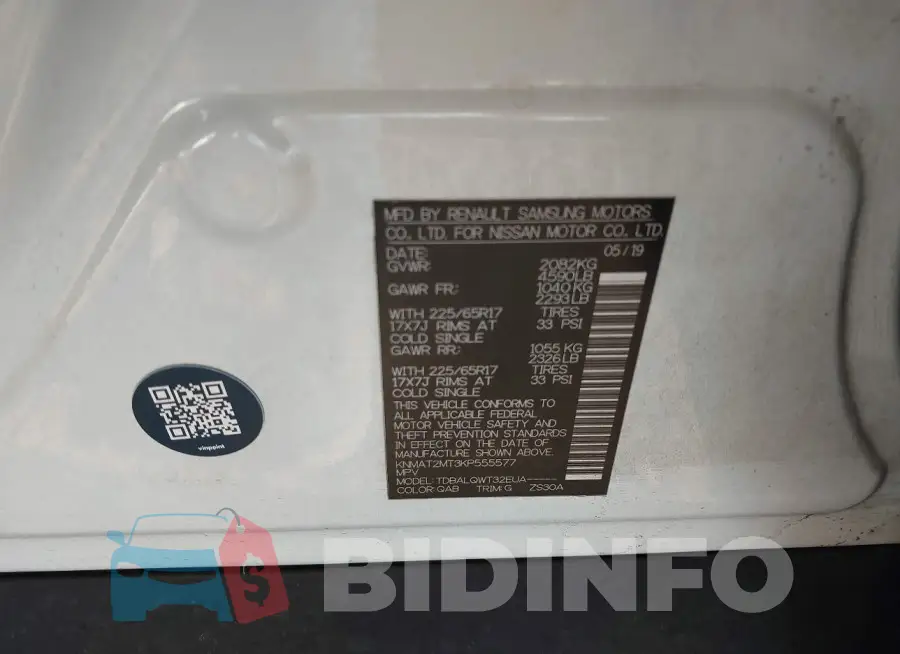 KNMAT2MT3KP555577 Photo# 9