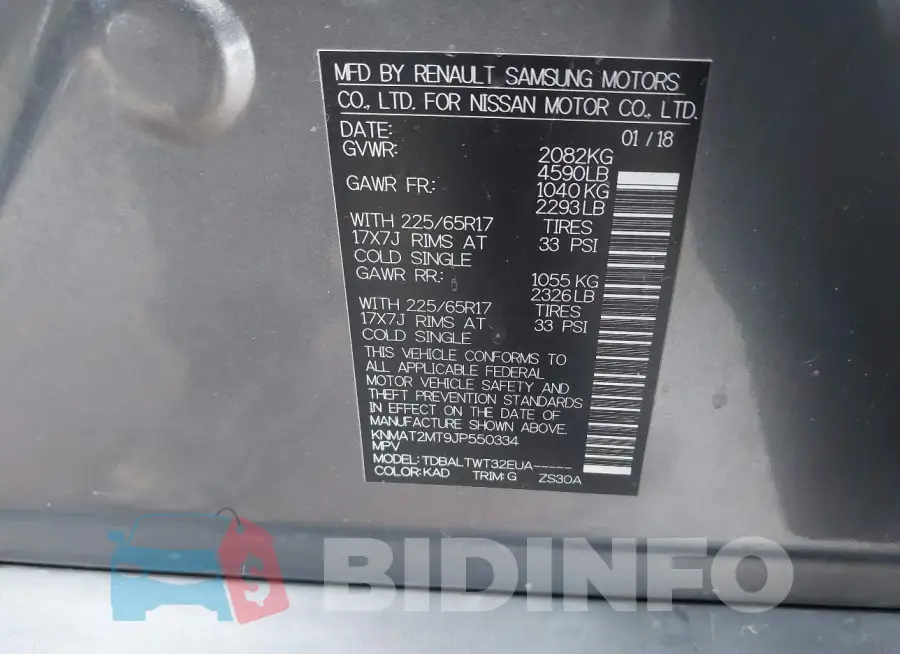 KNMAT2MT9JP550334 Photo# 9