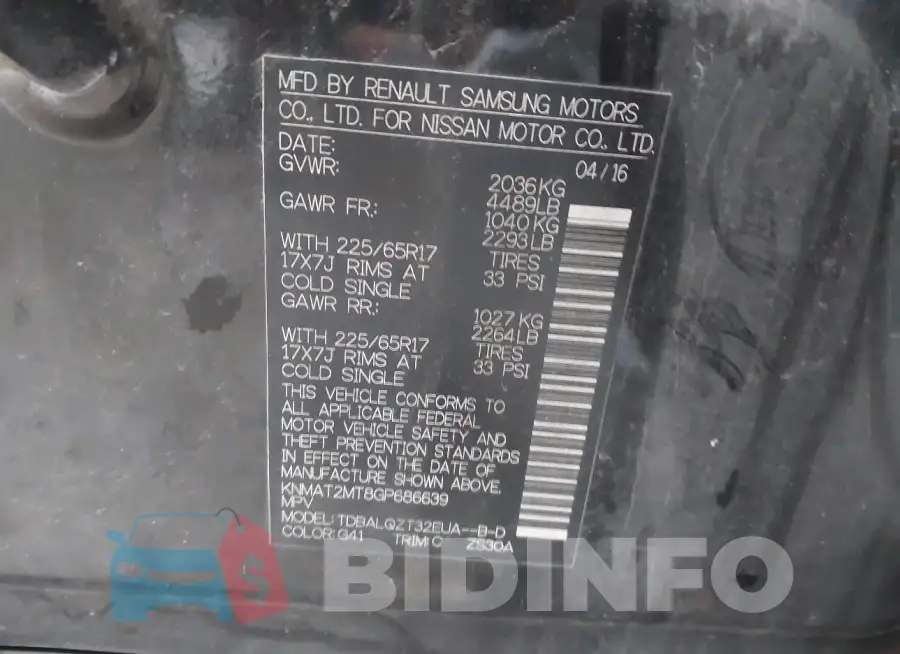 KNMAT2MT8GP686639 Photo# 9