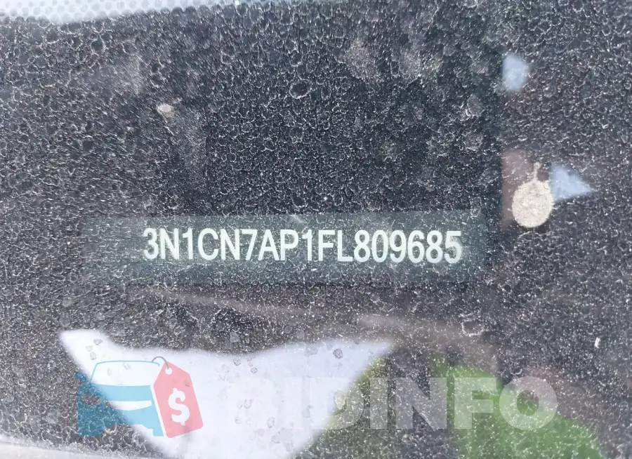 3N1CN7AP1FL809685 Photo# 9