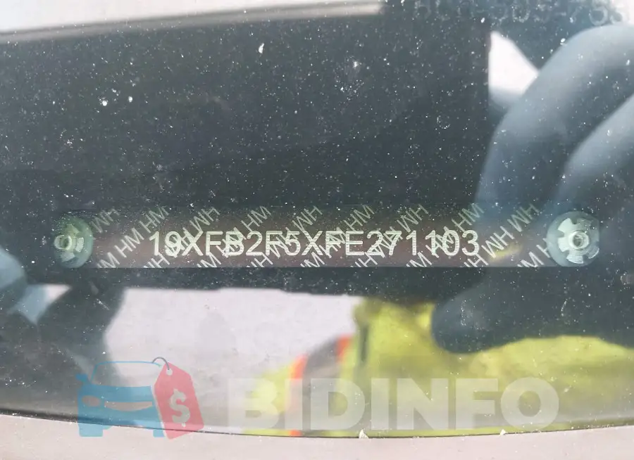 19XFB2F5XFE271103 Photo# 9
