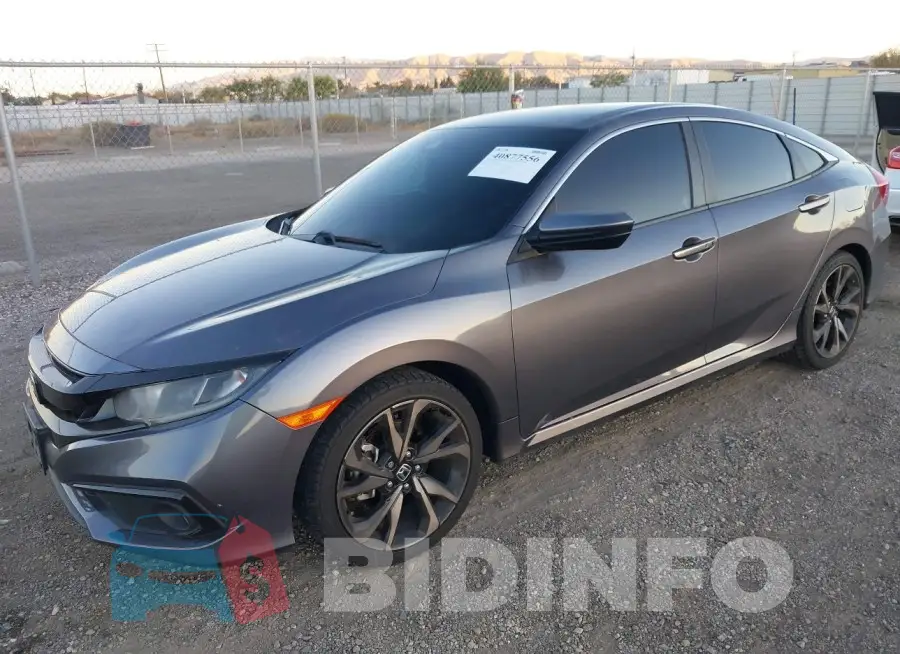 2HGFC2F83KH570844 Photo# 2