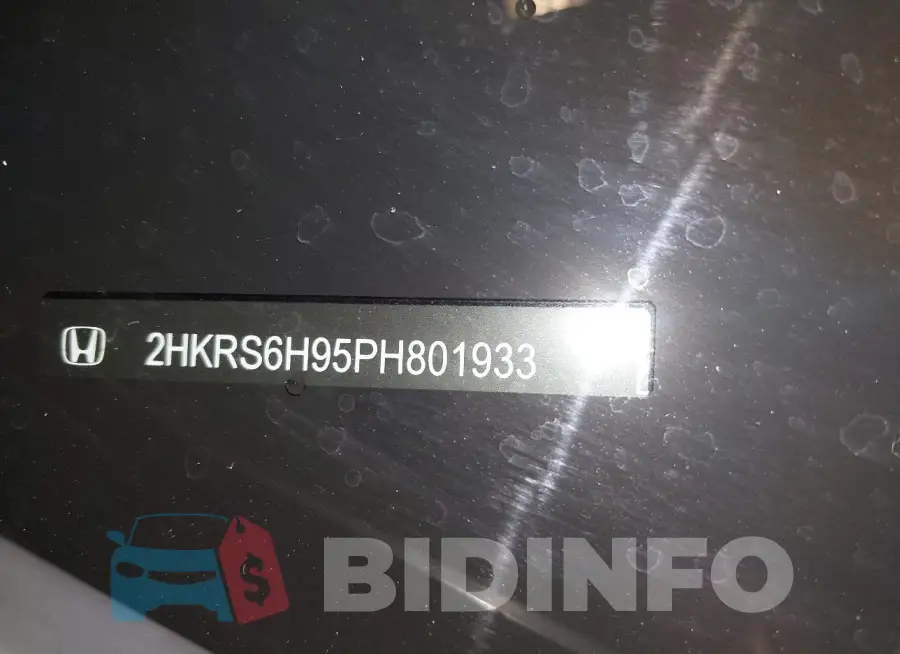 2HKRS6H95PH801933 Photo# 18