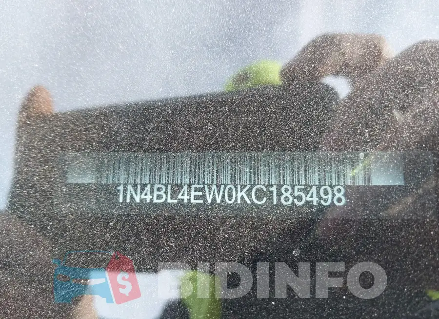 1N4BL4EW0KC185498 Photo# 9