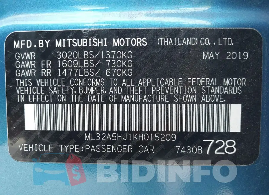 ML32A5HJ1KH015209 Photo# 9