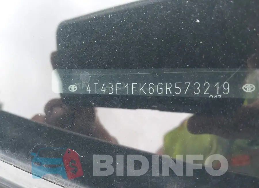 4T4BF1FK6GR573219 Photo# 17
