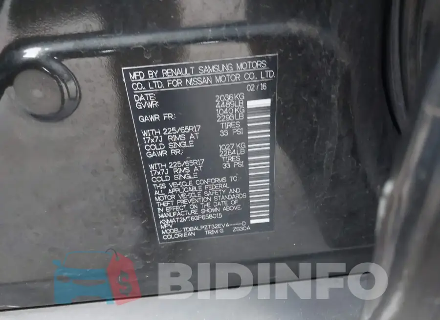 KNMAT2MT6GP658015 Photo# 9