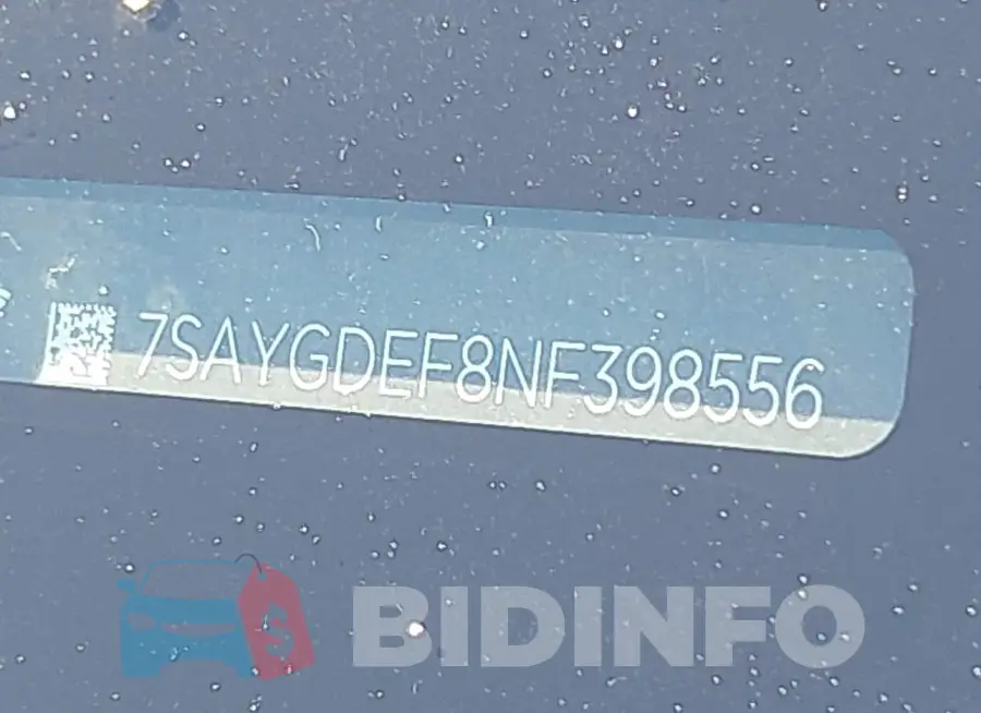 7SAYGDEF8NF398556 Photo# 9