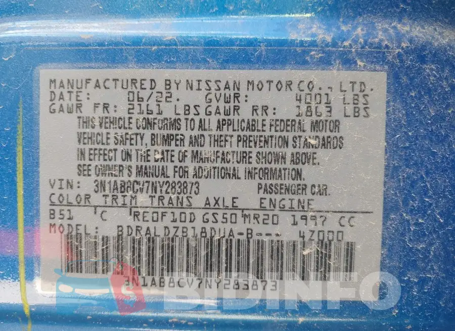 3N1AB8CV7NY283873 Photo# 9