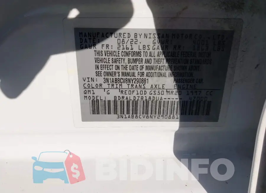 3N1AB8CV8NY290881 Photo# 9
