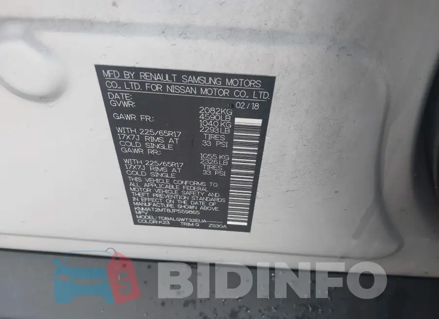 KNMAT2MT8JP559865 Photo# 9