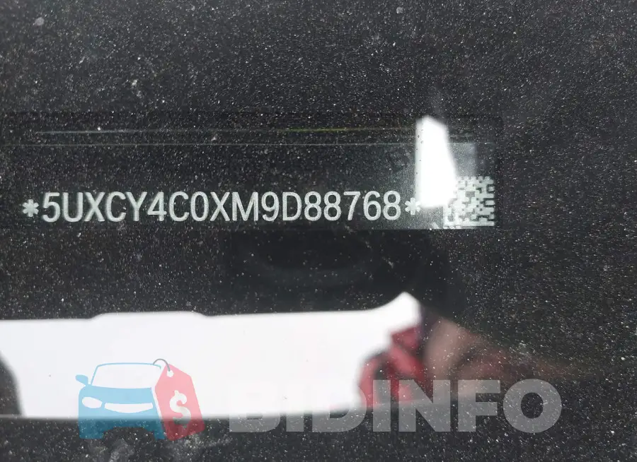 5UXCY4C0XM9D88768 Photo# 9