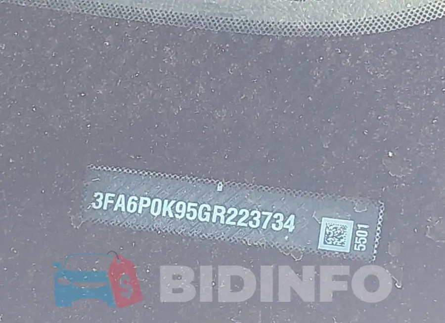 3FA6P0K95GR223734 Photo# 9