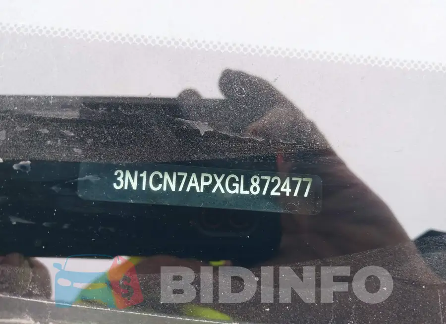3N1CN7APXGL872477 Photo# 9