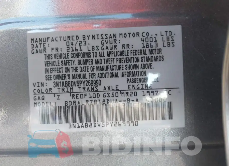 3N1AB8DV5PY269990 Photo# 9