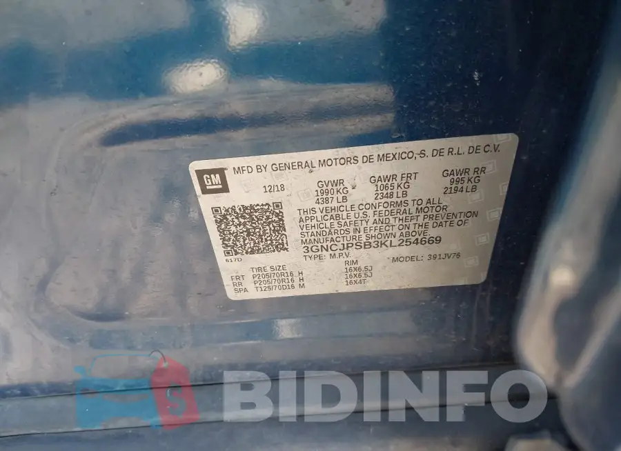 3GNCJPSB3KL254669 Photo# 9