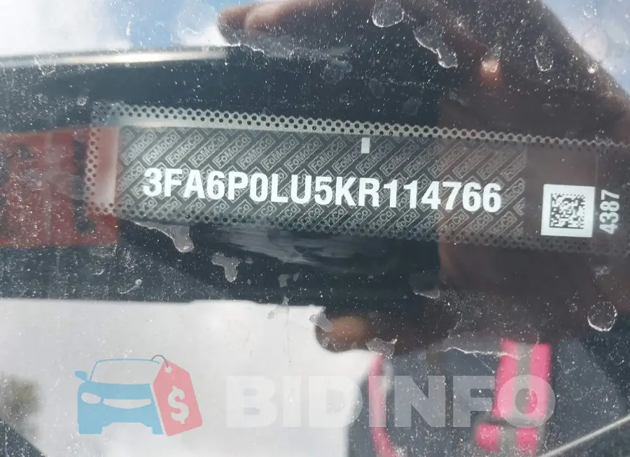 3FA6P0LU5KR114766 Photo# 9