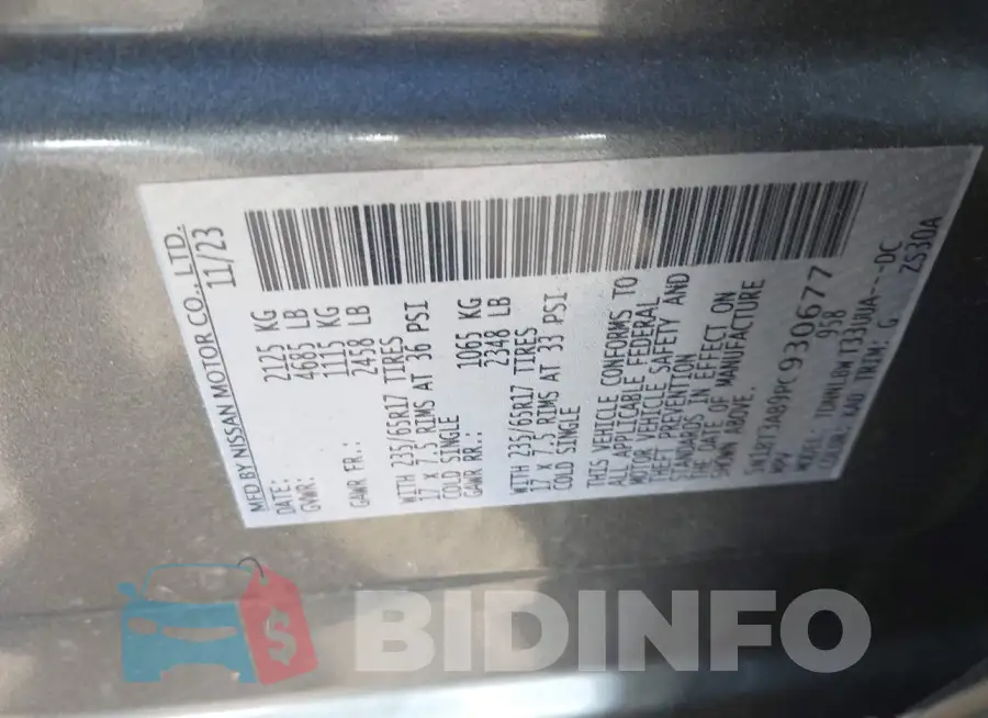 5N1BT3AB9PC930677 Photo# 9