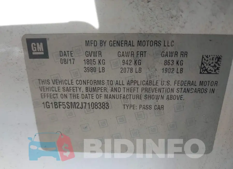 1G1BF5SM2J7108383 Photo# 9