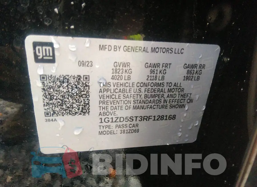1G1ZD5ST3RF128168 Photo# 9