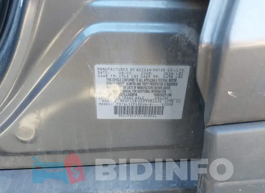 3N1CP5CV7LL540016 Photo# 9