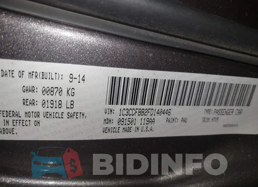 1C3CDFBB2FD140446 Photo# 9