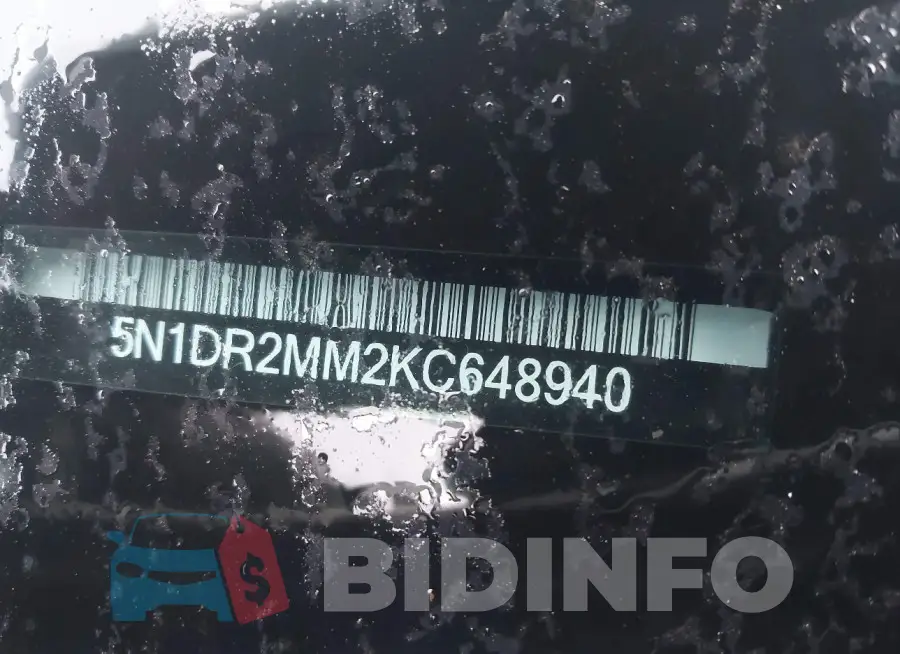 5N1DR2MM2KC648940 Photo# 9