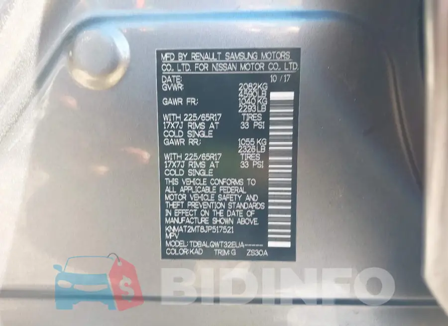 KNMAT2MT8JP517521 Photo# 9