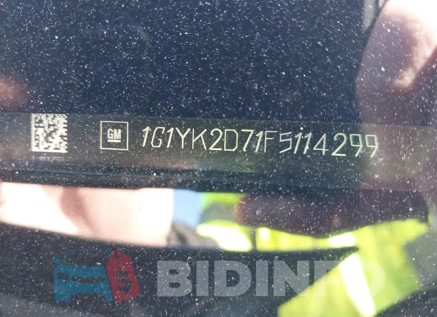 1G1YK2D71F5114299 Photo# 9