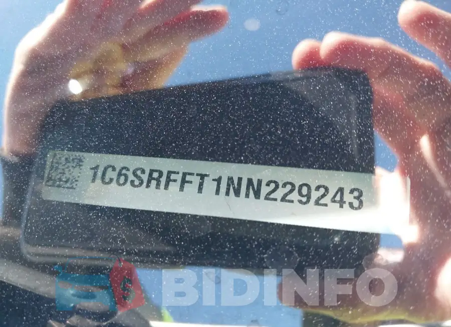 1C6SRFFT1NN229243 Photo# 9