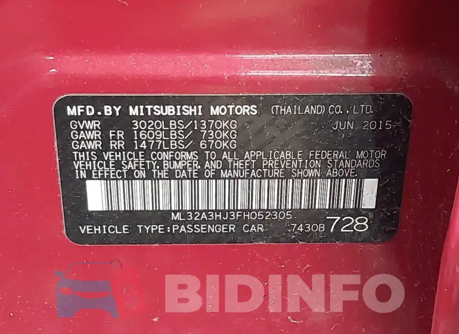 ML32A3HJ3FH052305 Photo# 9